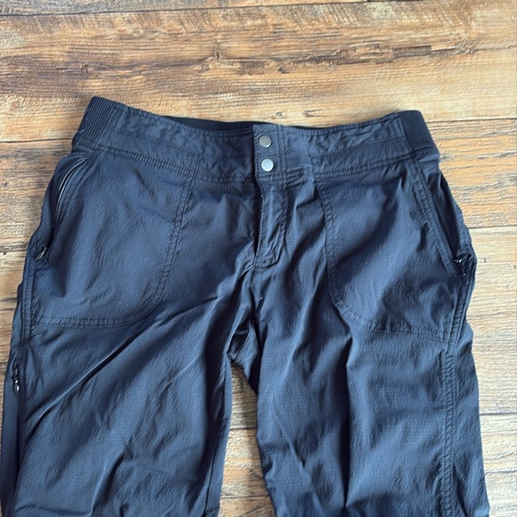 Athleta Trekkie Pant Black size 6P - Picture 2 of 4